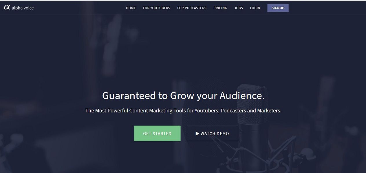 AlphaVoice preview