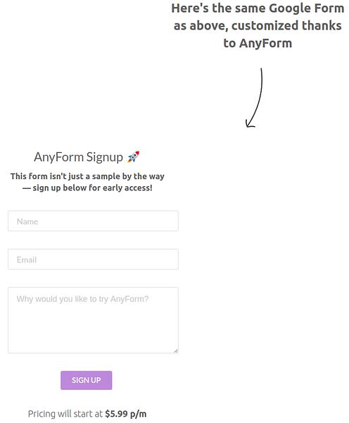 AnyForm image