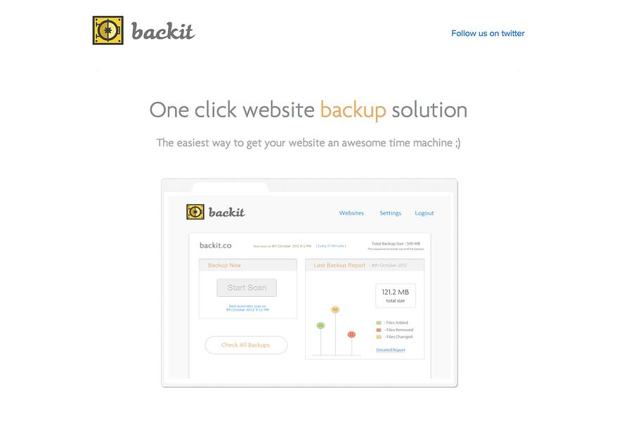 Backit preview