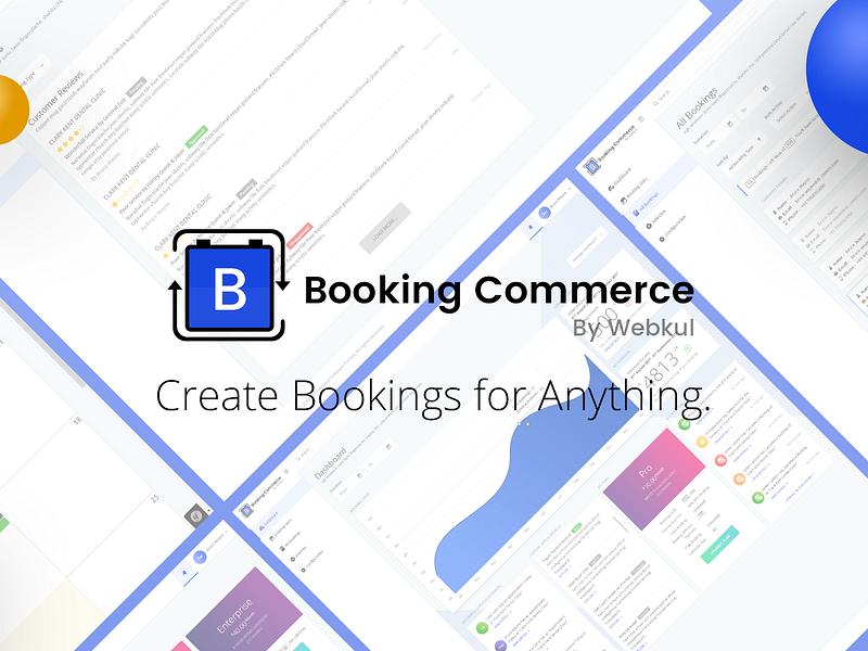 Booking Commerce preview