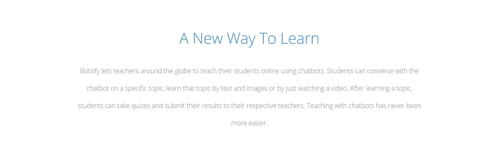 Botsify for Education image
