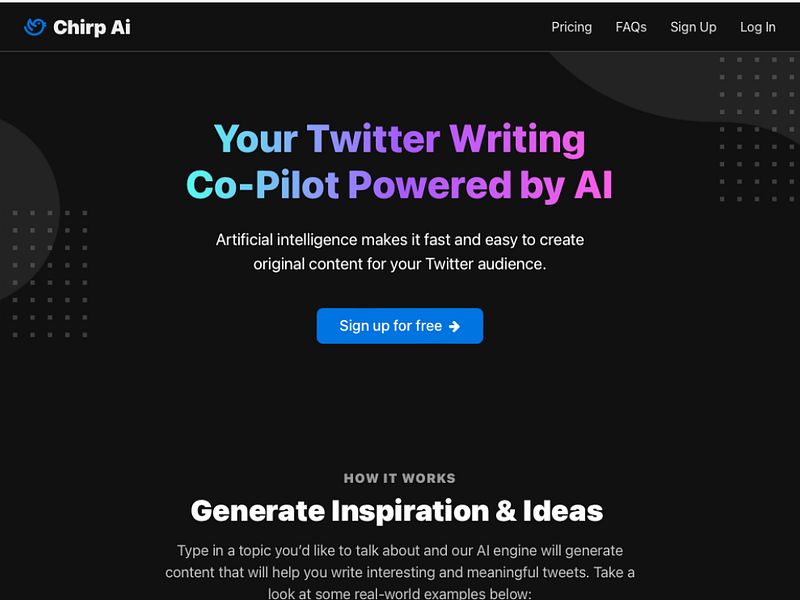 Chirp Ai image