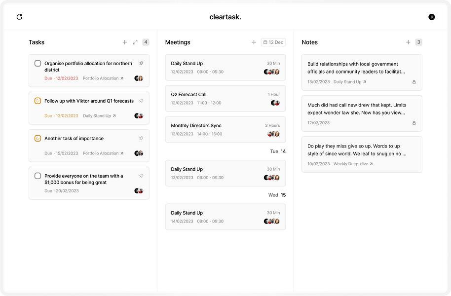 Cleartask.app image