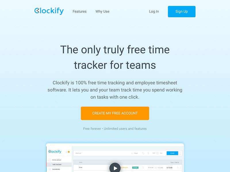 Clockify image