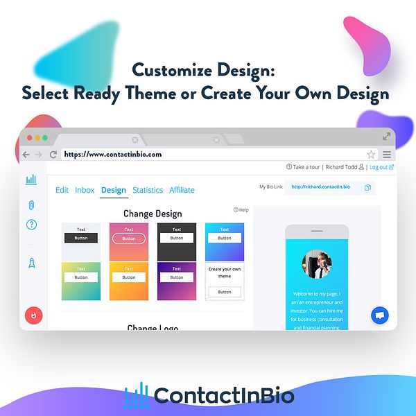 ContactInBio image