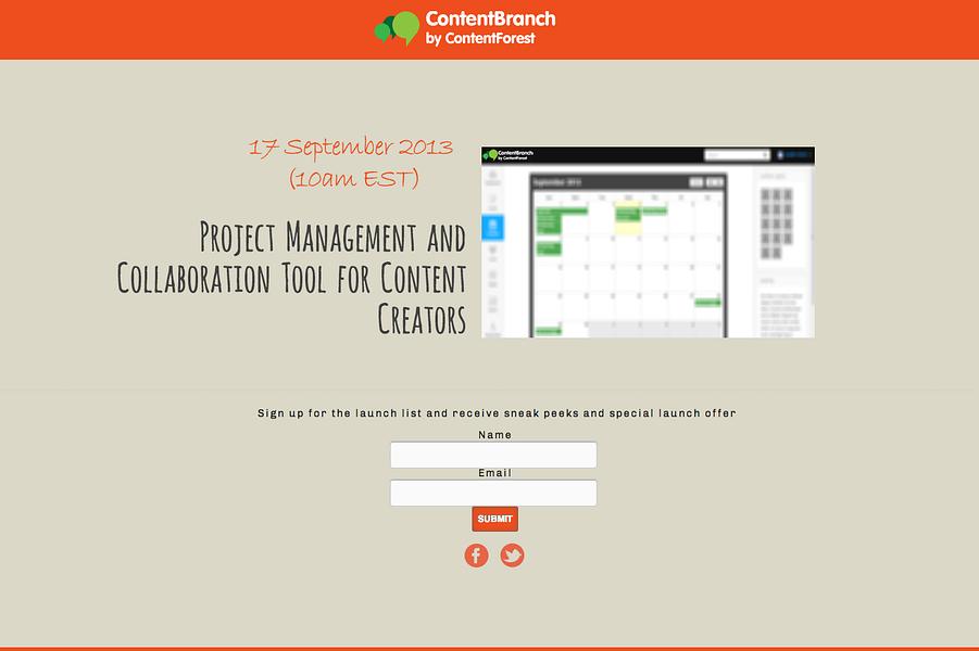 ContentBranch preview