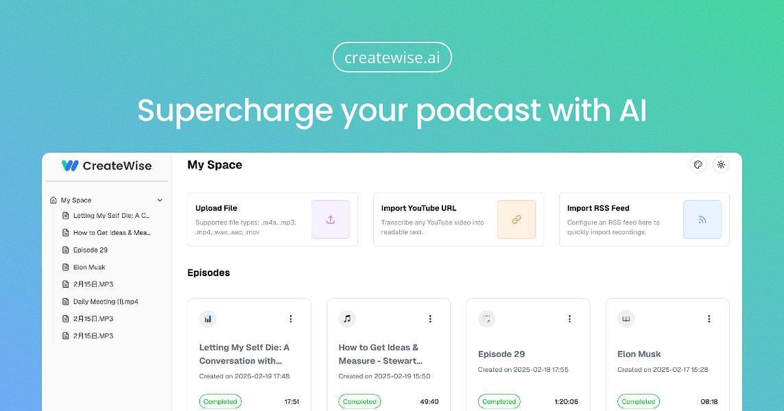 CreateWise AI preview