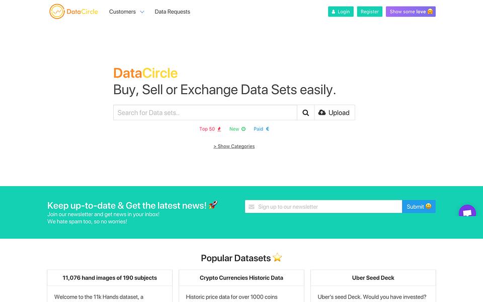 DataCircle.io preview