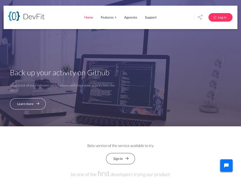 DevFit preview