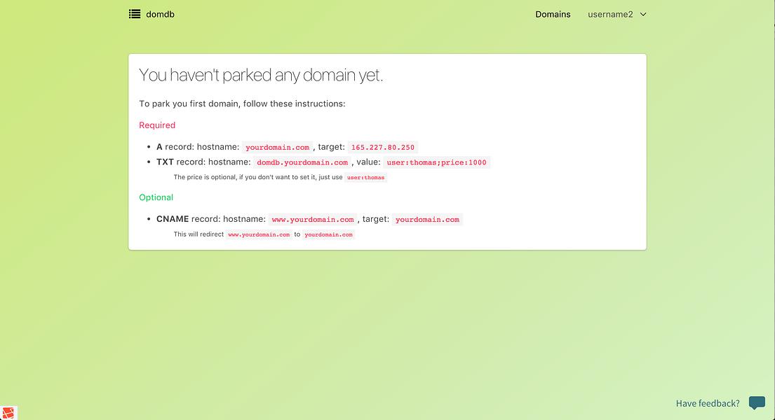 DomainHolder.io image