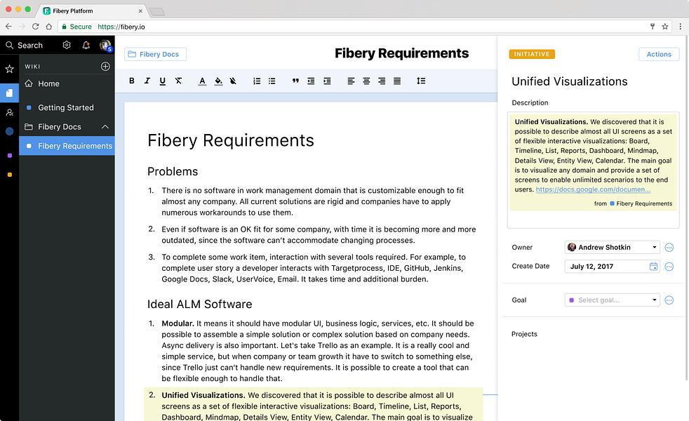 Fibery image