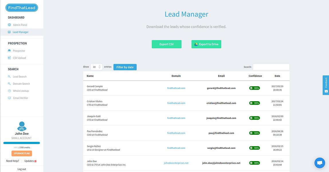 FindThatLead image
