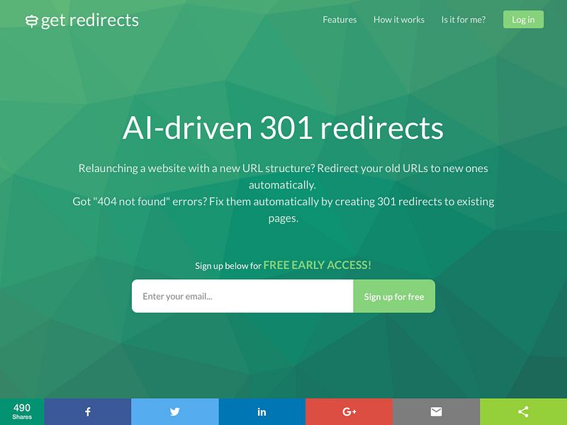 Get Redirects preview