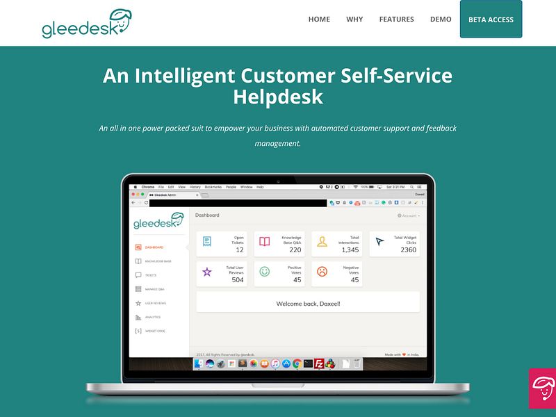 Gleedesk image