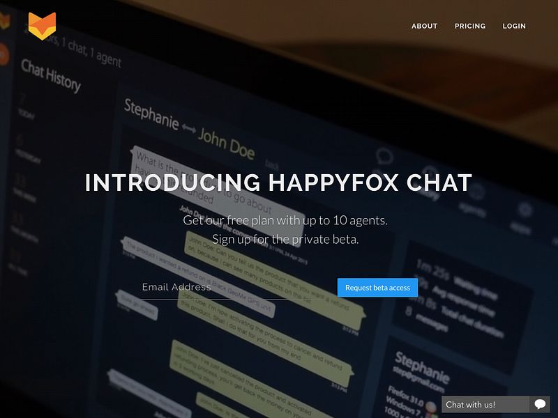 HappyFox Chat image