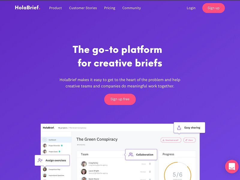 HolaBrief preview