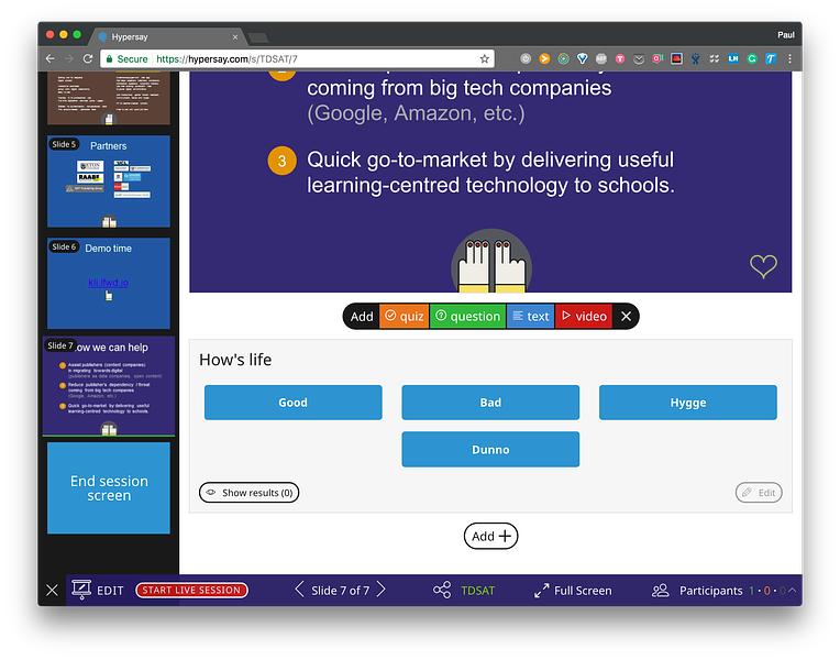 Hypersay image