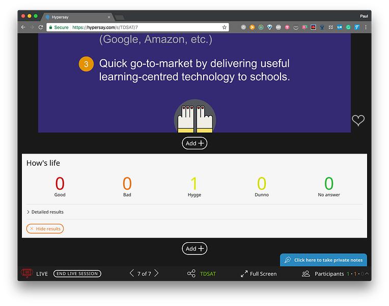 Hypersay image