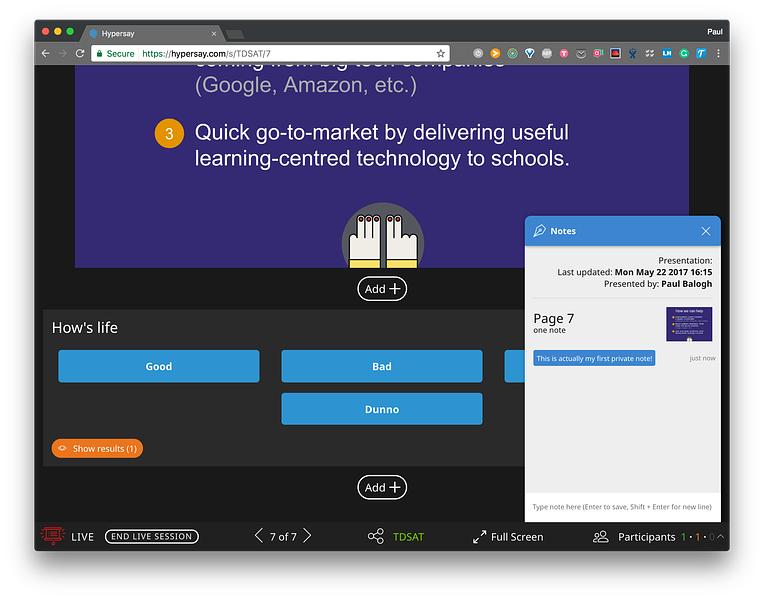 Hypersay image