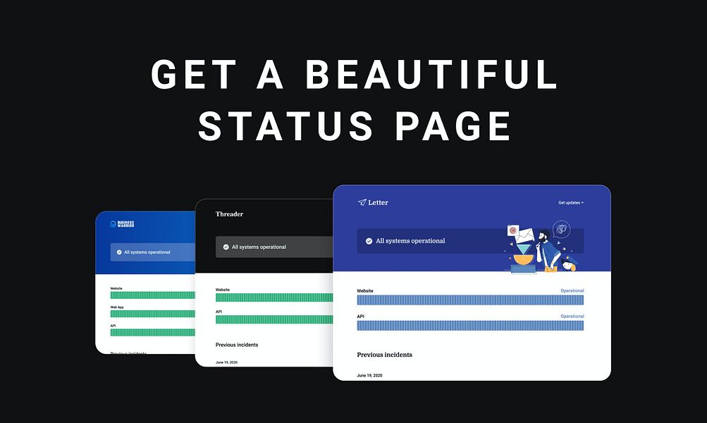 Instatus preview