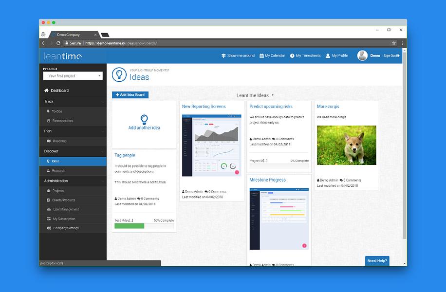 Leantime image