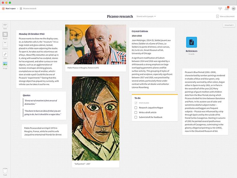 Milanote preview