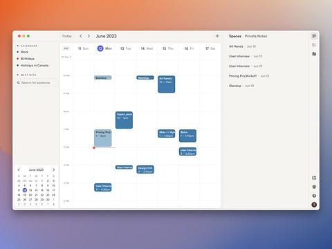 Monday Calendar image