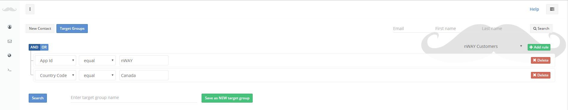 Mustache.Website image