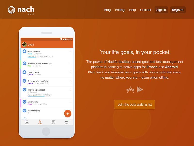 Nach Mobile preview