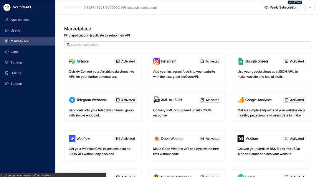 NoCodeAPI 2.0 image