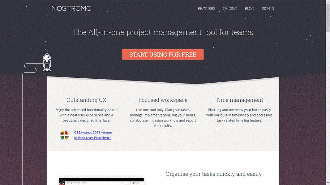Nostromo.io preview