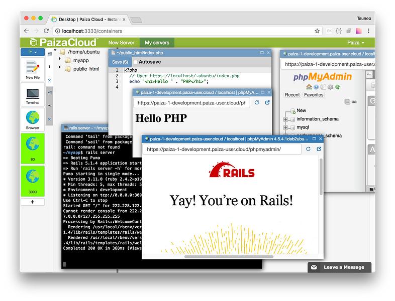 PaizaCloud IDE image