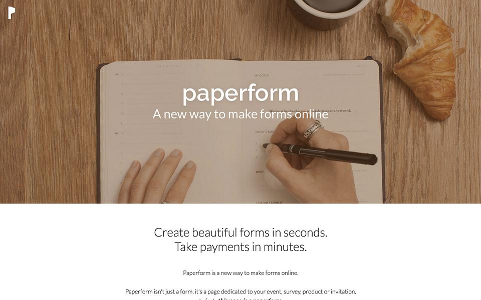 Paperform image