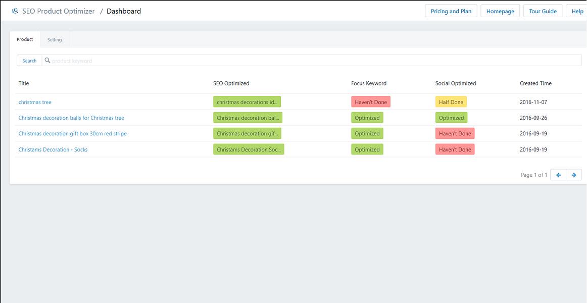 SEO Product Optimizer image