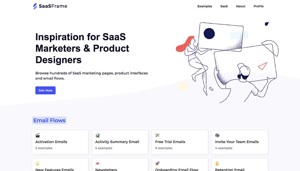 SaaSFrame preview