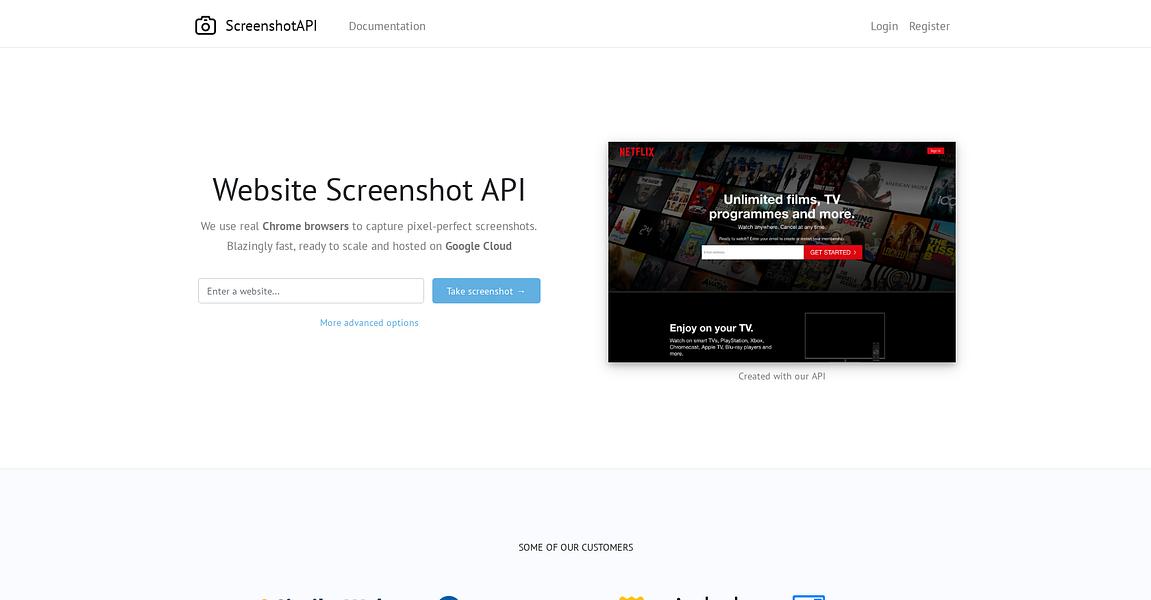 ScreenshotAPI.net preview