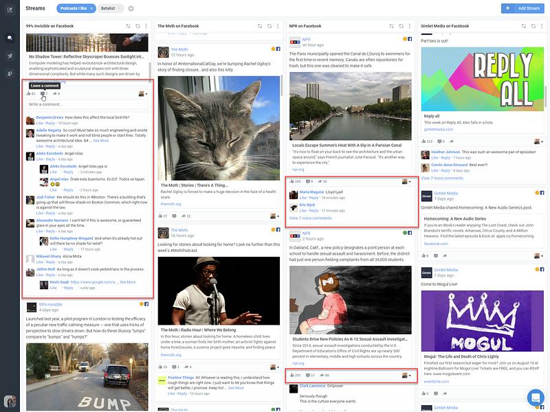 SocialWeaver preview