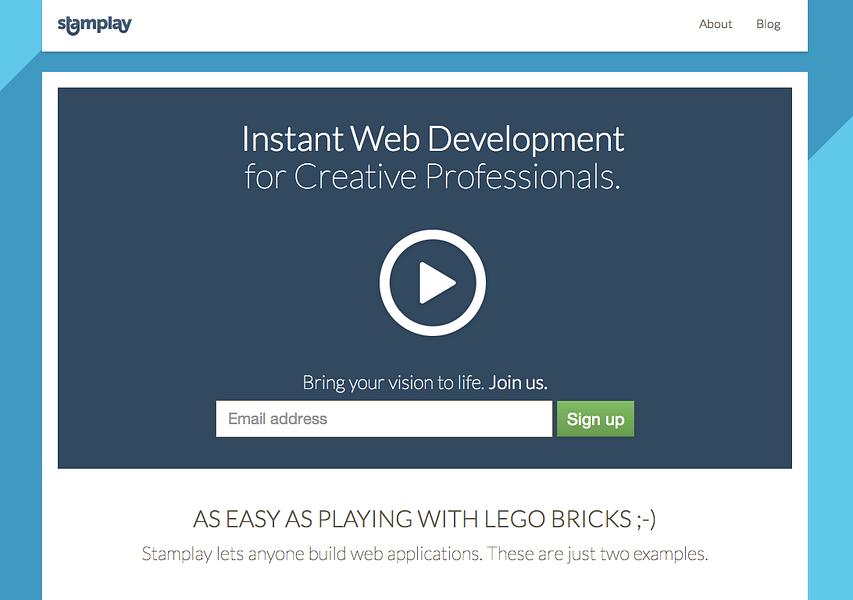 Stamplay preview