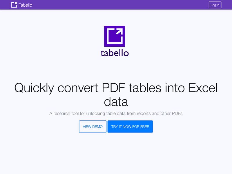 Tabello image
