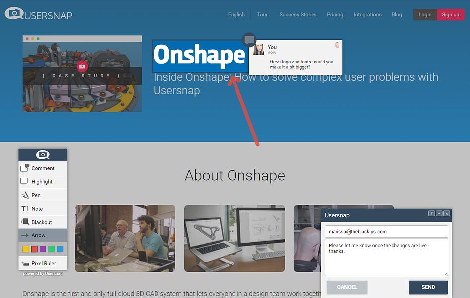 Usersnap image