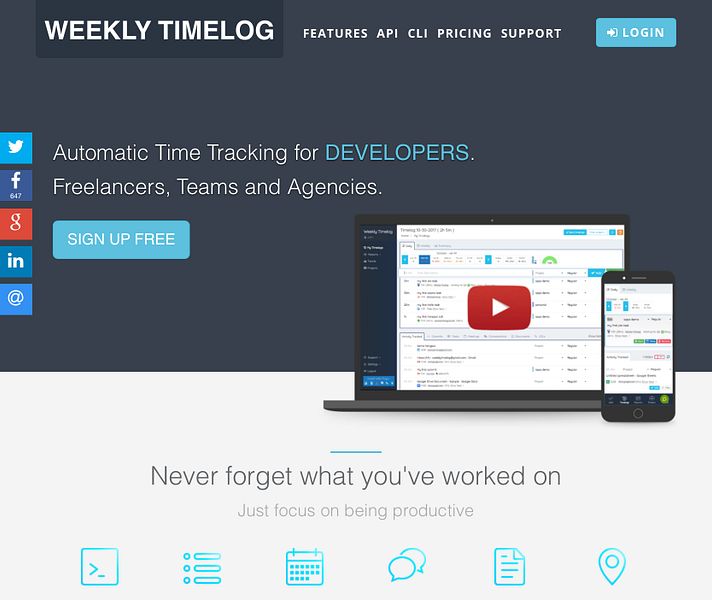 WeeklyTimelog image
