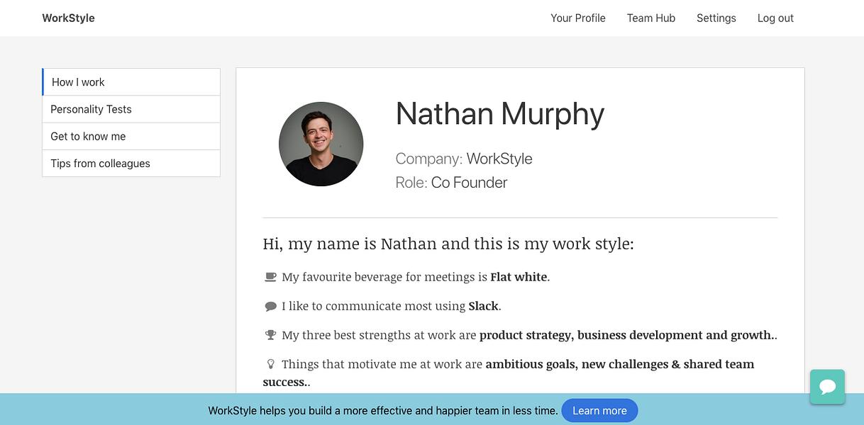 WorkStyle image