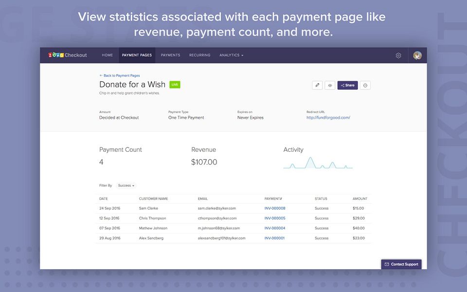 Zoho Checkout image
