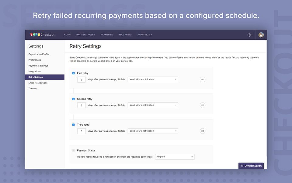 Zoho Checkout image