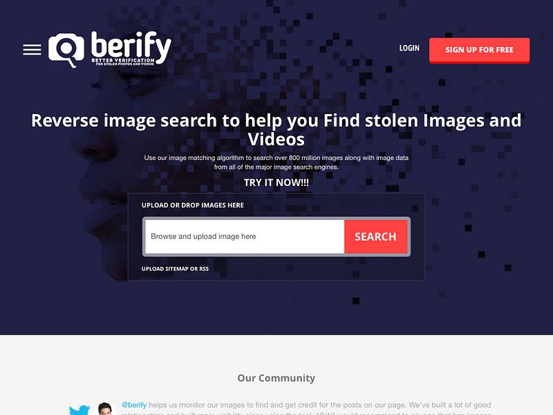 berify image