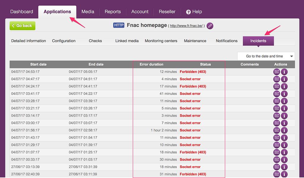 internetVista Monitoring image