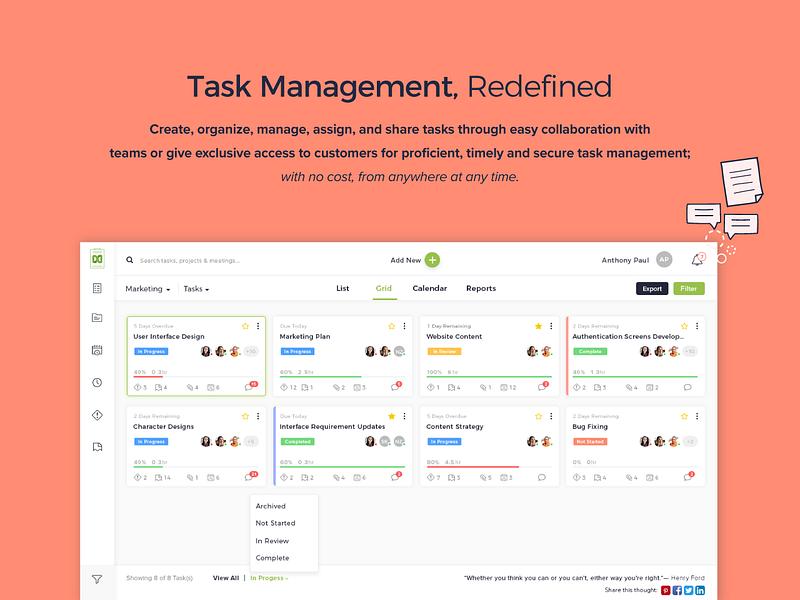nTask image