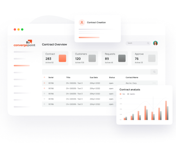 ConvergePoint Contract Management Software preview